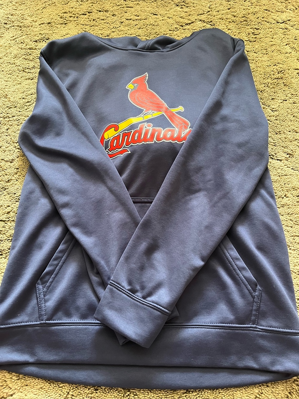 Genuine Merchandise Cardinals Navy Pullover Hoodie - boys